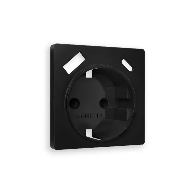 Лицевая панель для розетки с/з со шторками 2USB A+C Ambrella Volt Alfa AP8100 в Нижнем Новгороде