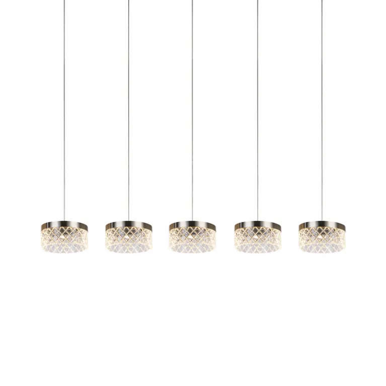 Подвесной светильник Delight Collection MD21020075 MD21020075-5B satin nickel в Нижнем Новгороде
