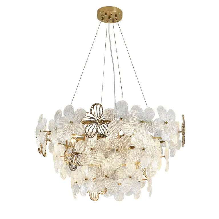 Подвесная люстра Indigo Fiori 12049/8P Brass V000555 в Нижнем Новгороде