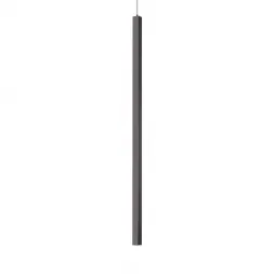 Подвесной светодиодный светильник Ideal Lux Ultrathin D100 Square Nero