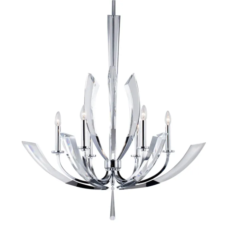 Подвесная люстра Delight Collection Ice Kingdom P68028L-6 chrome в Нижнем Новгороде