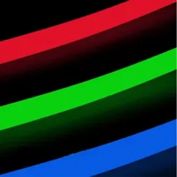 Светодиодная герметичная лента Arlight MOONLIGHT-TOP-G280-D40mm 24V RGB 360deg (14.4 W/m, IP65, 5m,
