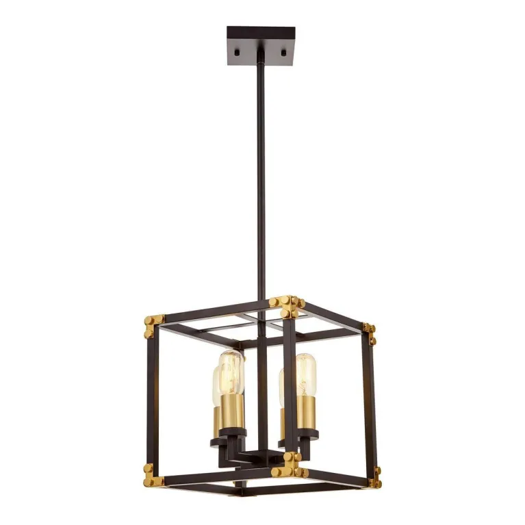 Подвесная люстра Lumina Deco Waldorf LDP 1140-4 BK+MD в Нижнем Новгороде