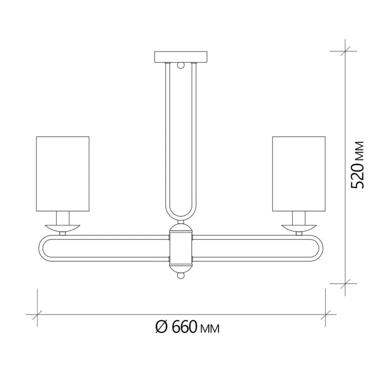 Подвесная люстра Escada Eclipse 10166/5PL Brass в Нижнем Новгороде