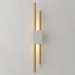 Настенный светильник Crystal Lux CARTA AP6W LED WHITE/BRASS