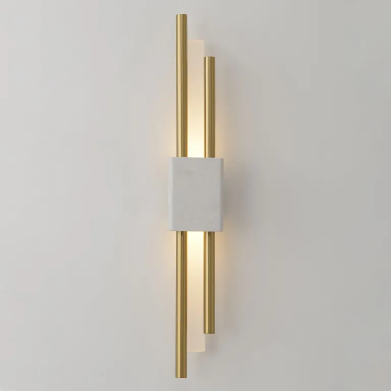 Настенный светильник Crystal Lux CARTA AP6W LED WHITE/BRASS в Нижнем Новгороде