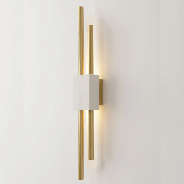 Настенный светильник Crystal Lux CARTA AP6W LED WHITE/BRASS в Нижнем Новгороде