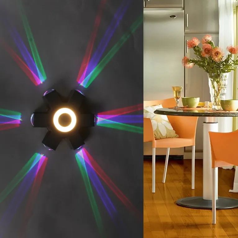 Архитектурный светильник Reluce 08231-9.2-007U LED4W+6*3W RGB BK в Нижнем Новгороде