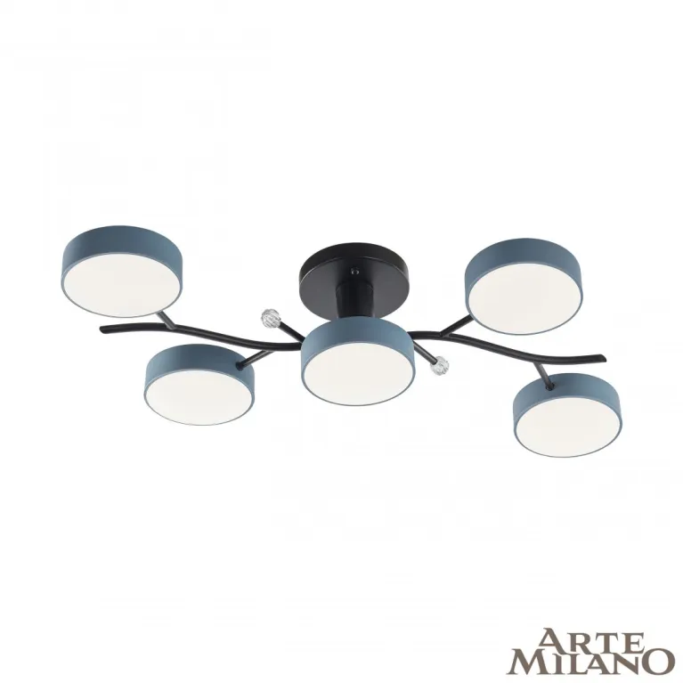 Потолочная люстра Arte Milano Ferrara 256606/5 Bk/Gr в Нижнем Новгороде