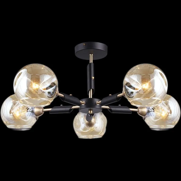 Потолочная люстра Illumico IL9474-5CSQ-79 BK AB в Нижнем Новгороде