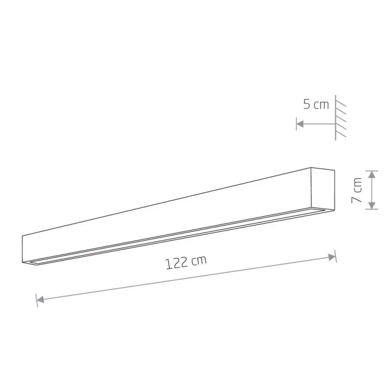 Настенный светильник Nowodvorski Straight Wall Led L 7566 в Нижнем Новгороде