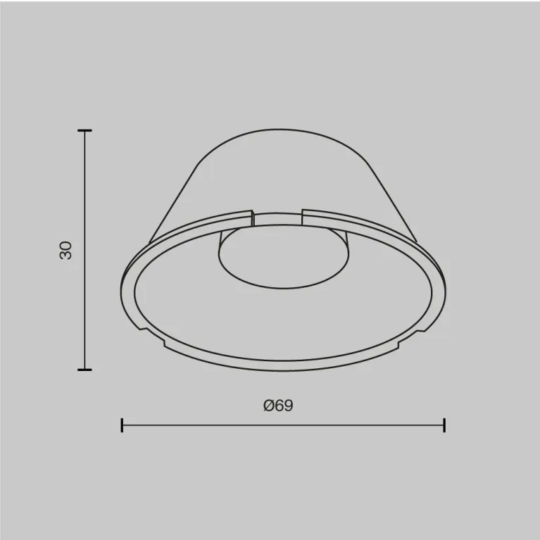 Линза Maytoni Focus Led LensD69-24 в Нижнем Новгороде