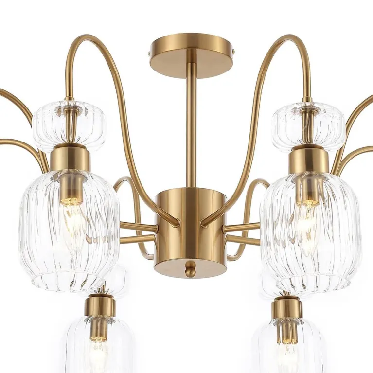 Потолочная люстра Escada Gloss 1141/8PL Clear в Нижнем Новгороде