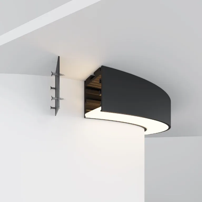 Радиусный профиль Maytoni Led strip ALM-3535R-B-D-90°-0.3M в Нижнем Новгороде
