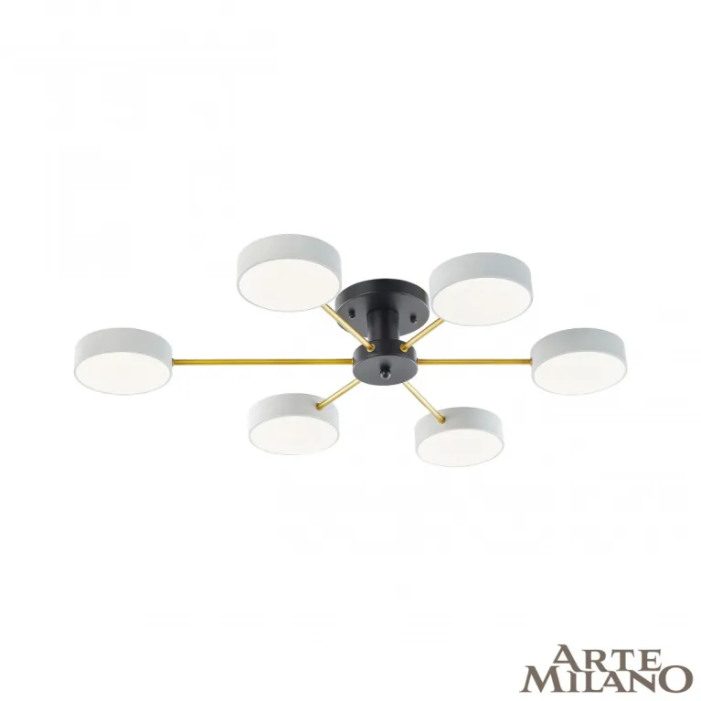 Потолочная люстра Arte Milano Ferrara 252006/6 Bk/Wh в Нижнем Новгороде