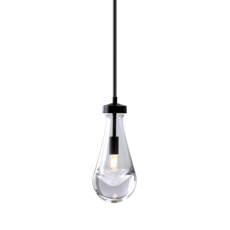 Подвесной светильник DeLight Collection Raindrop MT9093-1H black brushed gold в Нижнем Новгороде