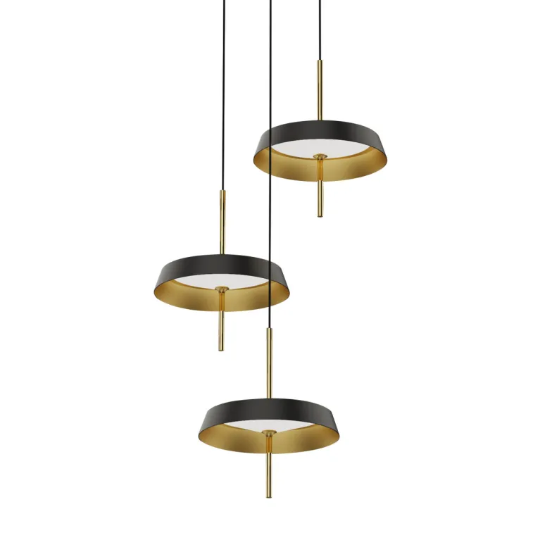 Подвесной светильник DeLight Collection MD18001061-3B black/gold в Нижнем Новгороде