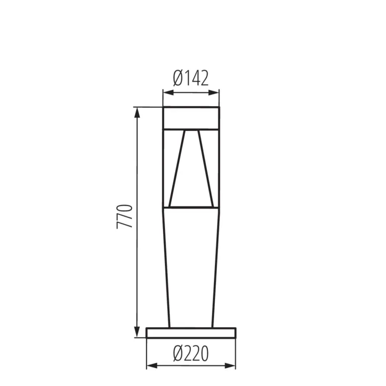 Уличный светильник Kanlux INVO TR 77-O-GR 29176 в Нижнем Новгороде
