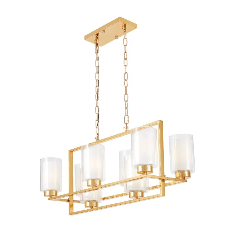 Подвесная люстра Lumina Deco Lino LDP 1239-8 F.GD в Нижнем Новгороде
