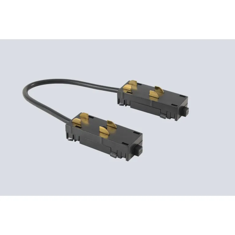 Соединитель питания угловой для накладного шинопровода 220V Crystal Lux CLT 0.205 04 BL в Нижнем Новгороде