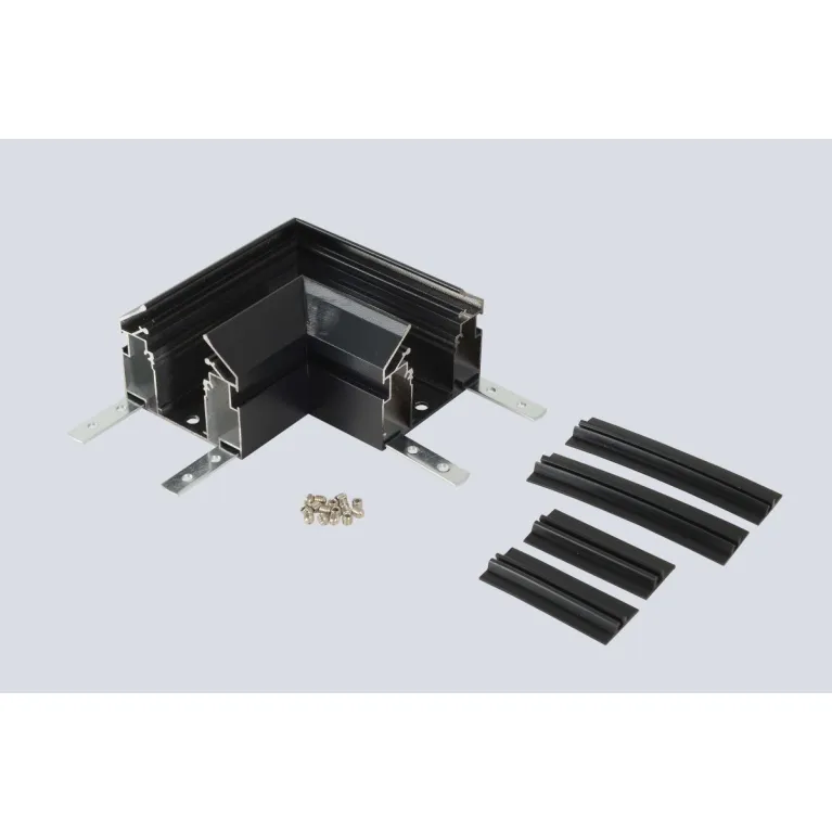 Угол соединительный для встраиваемого трека 220V в натяжной ПВХ потолок Crystal Lux CLT 0.235 01 BL в Нижнем Новгороде