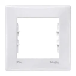Рамка 1-постовая Schneider Electric Sedna IP44 SDN5810121