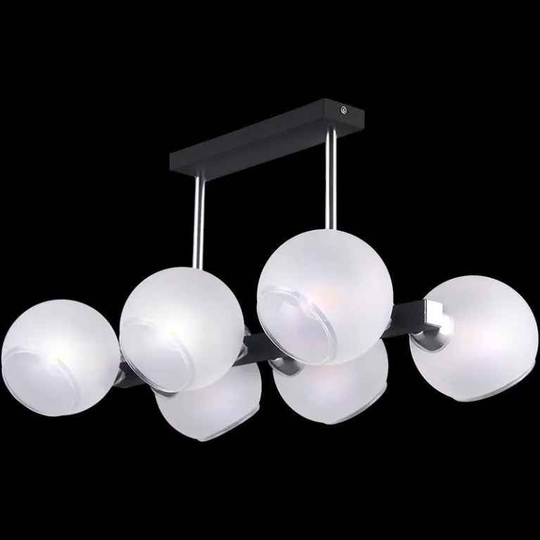 Потолочная люстра Illumico IL9559-6PSQ-79 CR BK в Нижнем Новгороде