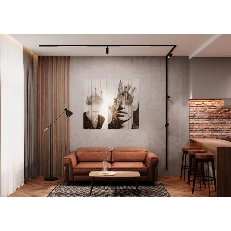 Шинопровод магнитный накладной Crystal Lux CLT 0.114 01 L2000 BL в Нижнем Новгороде