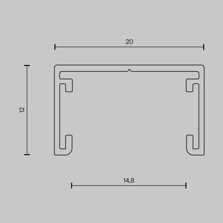 Шинопровод накладной Maytoni Busbar trunkings Basity TRX172-113B в Нижнем Новгороде