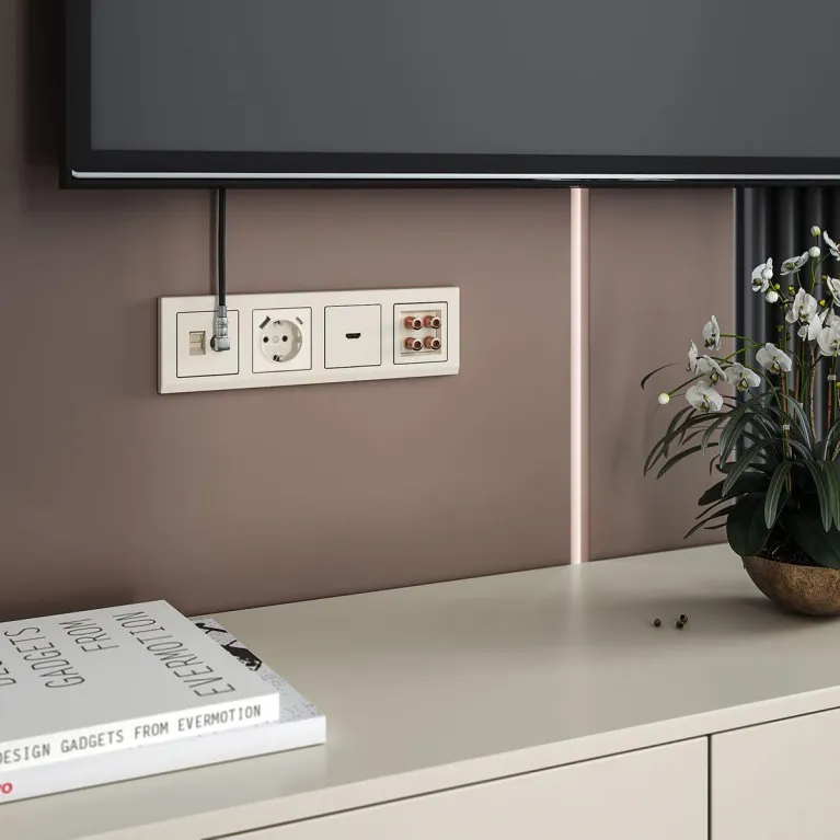 Розетка Werkel TV/RJ-45 6 кат слоновая кость W1181303 4690389174476 в Нижнем Новгороде