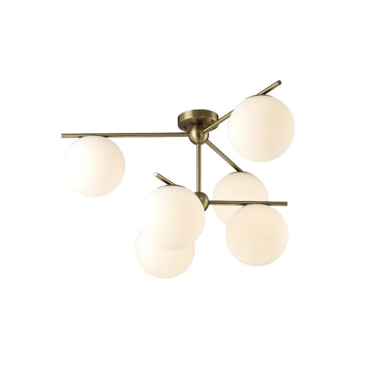 Подвесная люстра Crystal Lux FELIZ SP-PL6 BRONZE/WHITE в Нижнем Новгороде