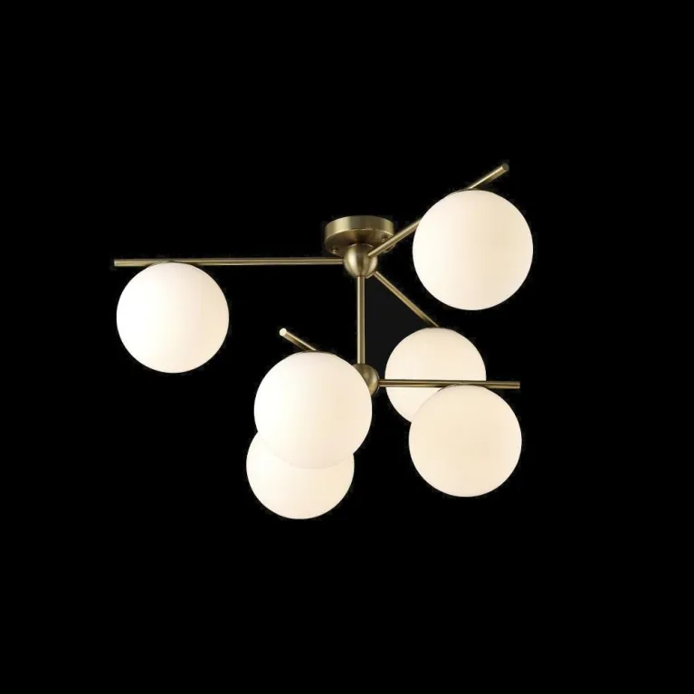 Подвесная люстра Crystal Lux FELIZ SP-PL6 BRONZE/WHITE в Нижнем Новгороде