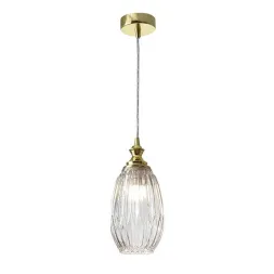 Подвесной светильник Newport 6141/S gold/clear М0062463