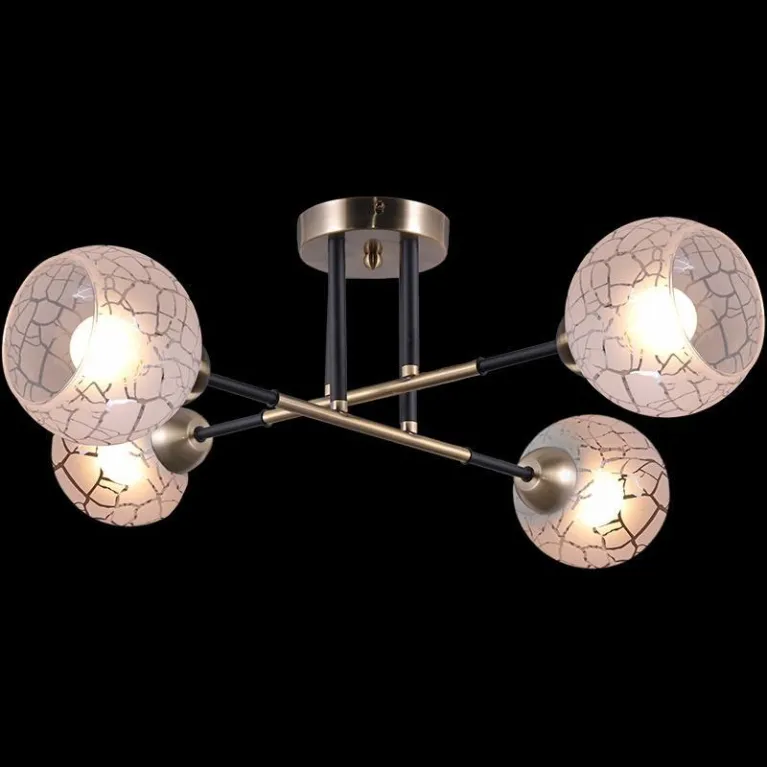 Потолочная люстра Illumico IL9573-4CSQ-79 BK AB в Нижнем Новгороде