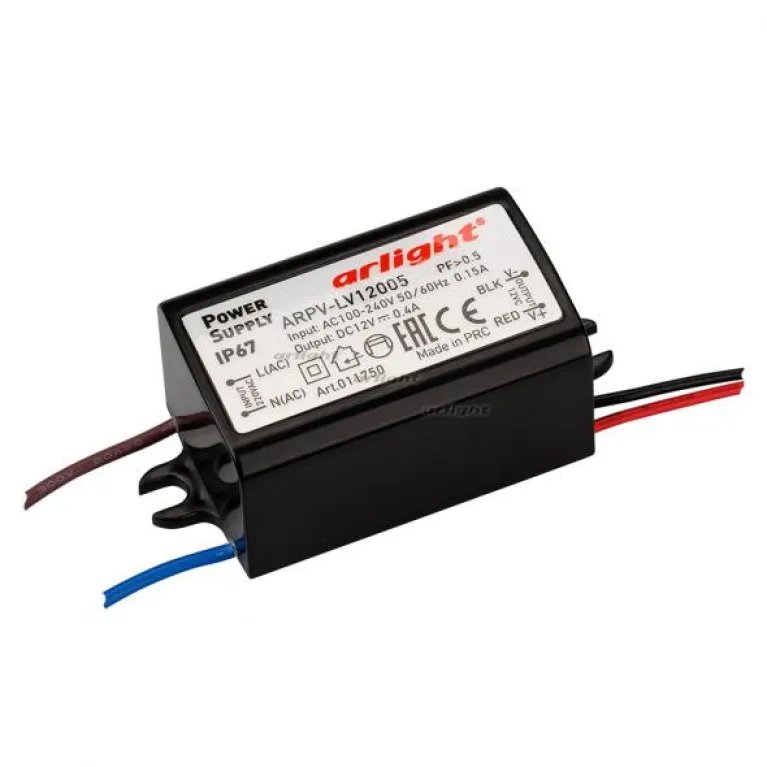 Блок питания Arlight ARPV-LV12005 (12V, 0.4A, 5W) 011750 в Нижнем Новгороде