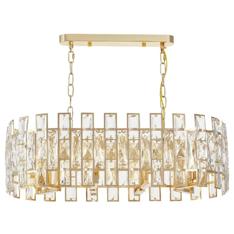 Подвесная люстра Lumina Deco Florina LDP 7041-700-PR F.GD в Нижнем Новгороде