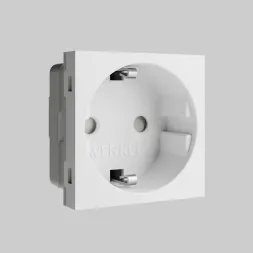 Розетка Werkel модульная Slot с заземлением и шторками 4690389211744 W1171160 a069368