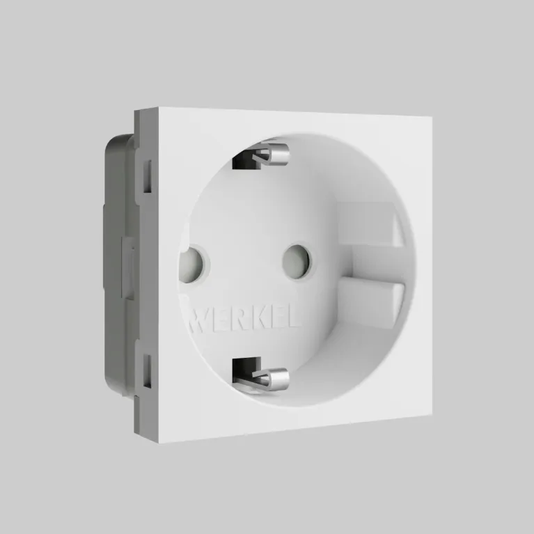 Розетка Werkel модульная Slot с заземлением и шторками 4690389211744 W1171160 a069368 в Нижнем Новгороде
