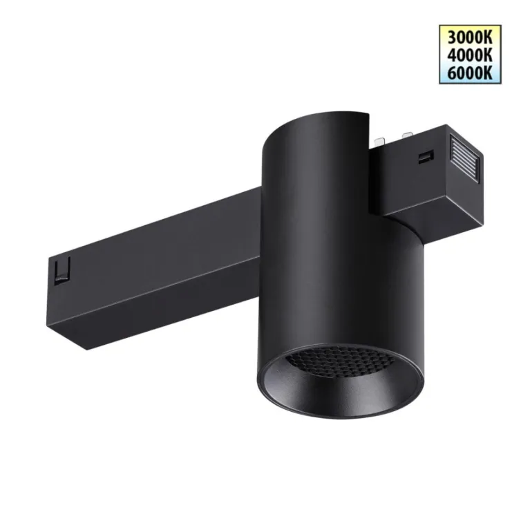 Трековый светодиодный светильник с переключателем цветовой темперетуры Novotech Port Vector 359954 в Нижнем Новгороде