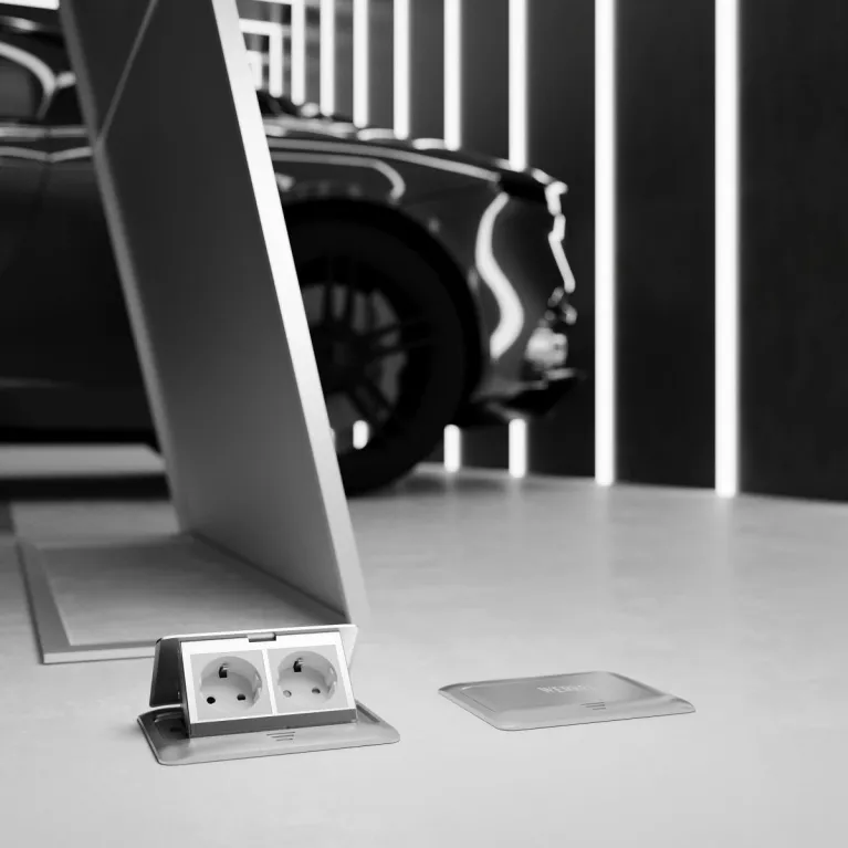 Розетка Werkel модульная Slot с заземлением и шторками 4690389211744 W1171160 a069368 в Нижнем Новгороде