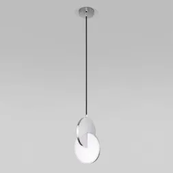 Подвесной светодиодный светильник Eurosvet Lang 50225/1 Led хром