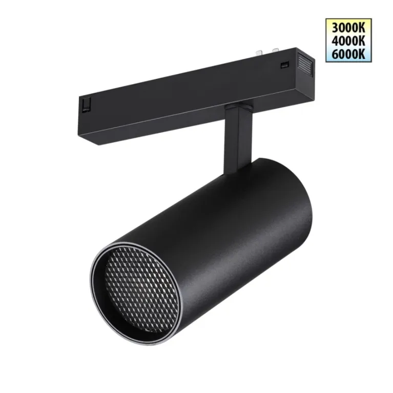 Трековый светодиодный светильник с переключателем цветовой темперетуры Novotech Port Vector 359960 в Нижнем Новгороде