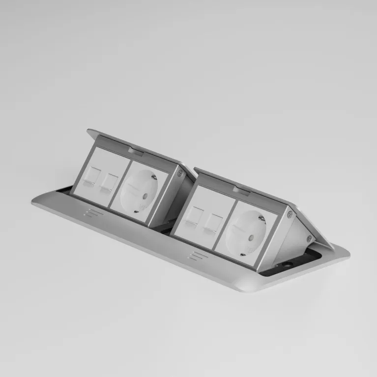 Выдвижной блок (Лючок для пола) Werkel Slot 8 модулей 4690389211737 W8078065 a069367 в Нижнем Новгороде