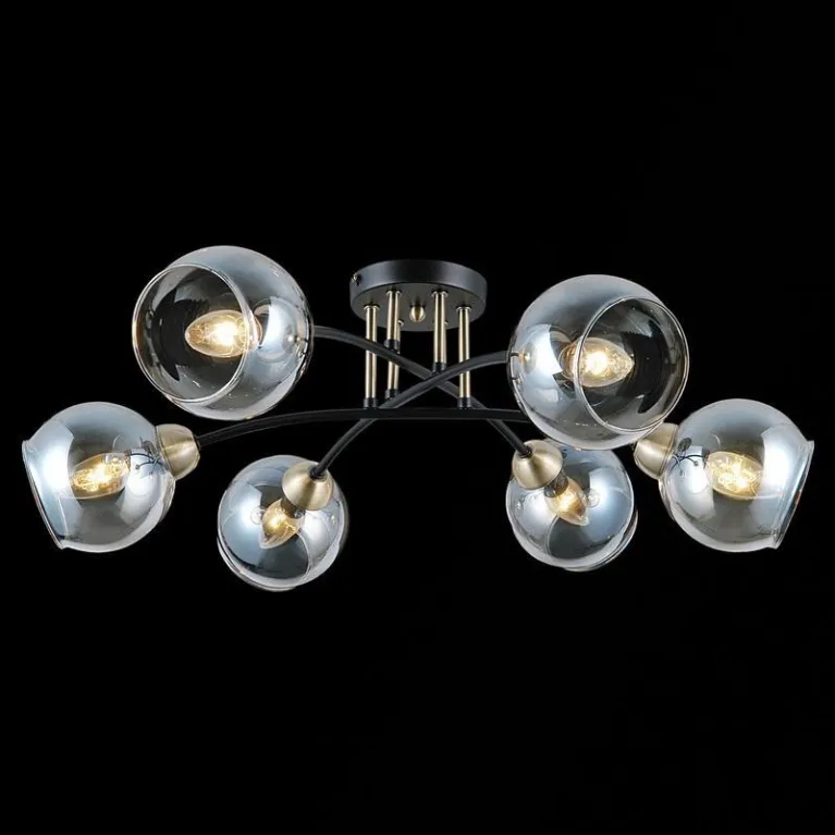 Потолочная люстра Illumico IL9712-6CSQ-79 BK AB в Нижнем Новгороде