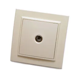 Розетка телевизионная 1-местная Stekker PST00-9008-02 75 39234
