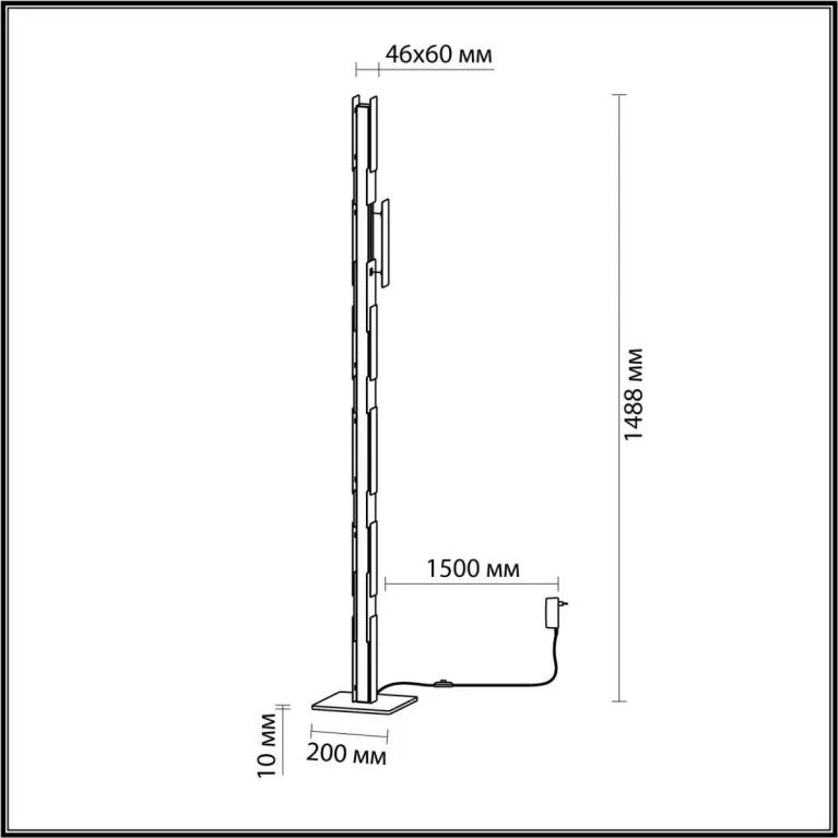 Торшер Odeon Light Fierro 4991/36FL в Нижнем Новгороде