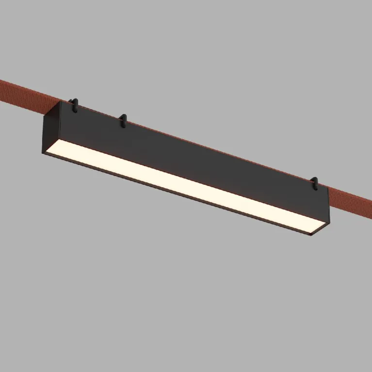 Трековый однофазный светильник Denkirs Belty Linear DK5575-BK в Нижнем Новгороде