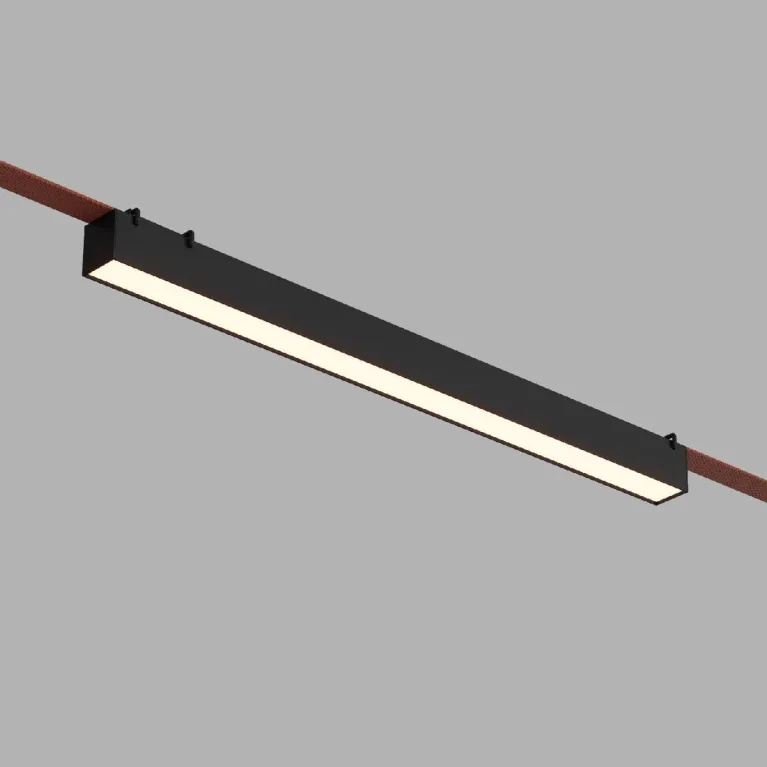 Трековый однофазный светильник Denkirs Belty Linear DK5577-BK в Нижнем Новгороде