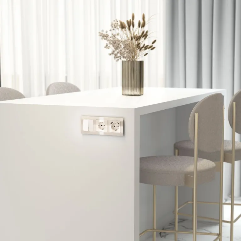 Розетка с заземлением Werkel 4690389197086 W1171043 a064060 в Нижнем Новгороде