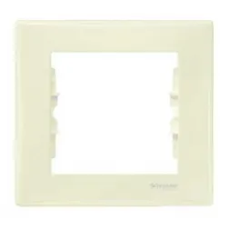 Рамка 1-постовая Schneider Electric Sedna SDN5800147